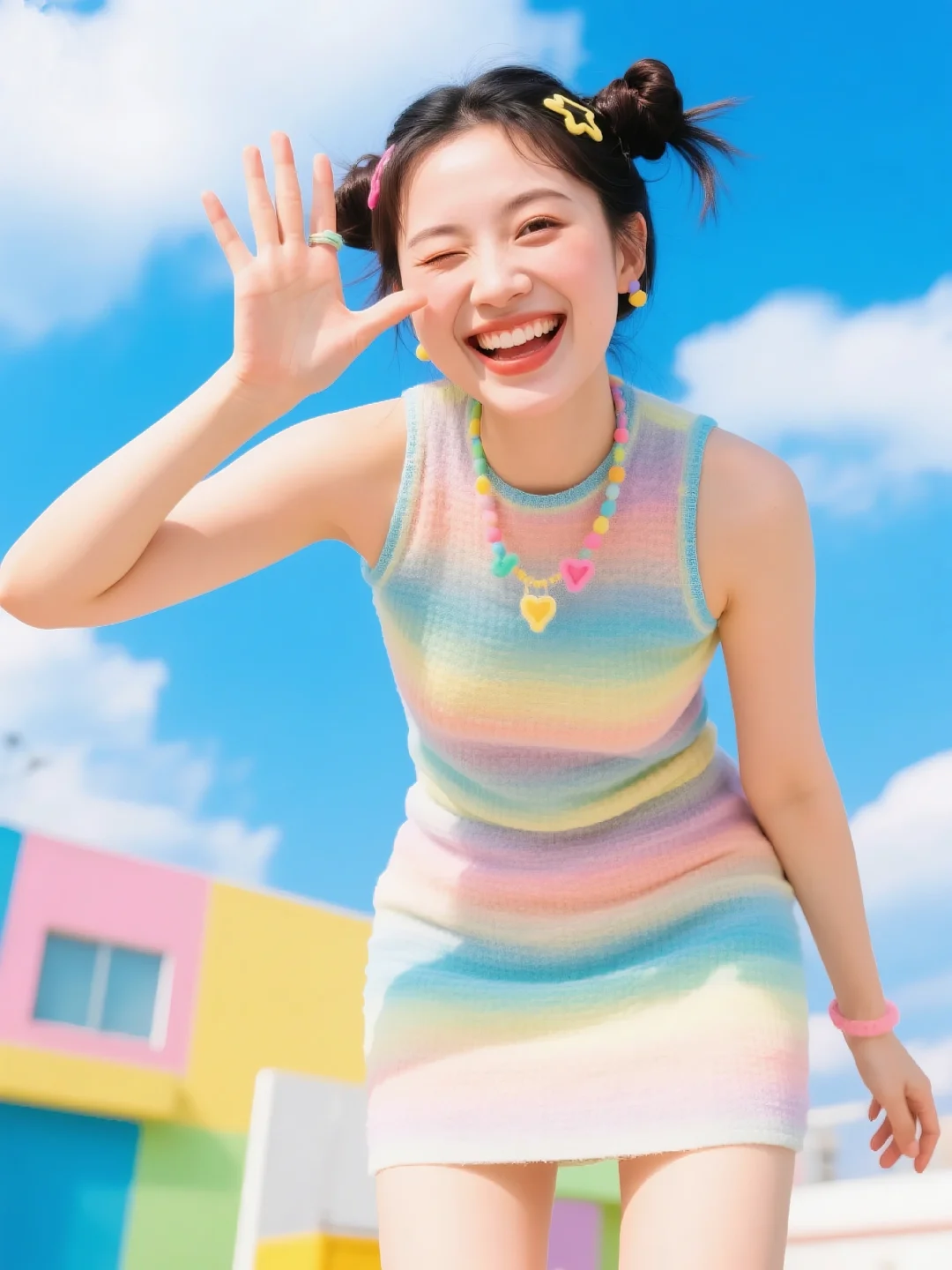 夏天就做元气满满的女孩🍇