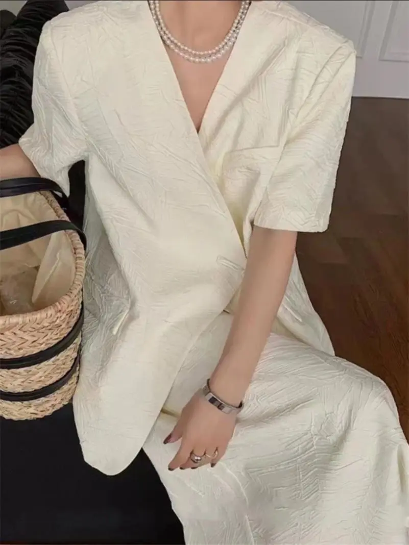 夏装搭配一整2025新款赫本风时尚气质女