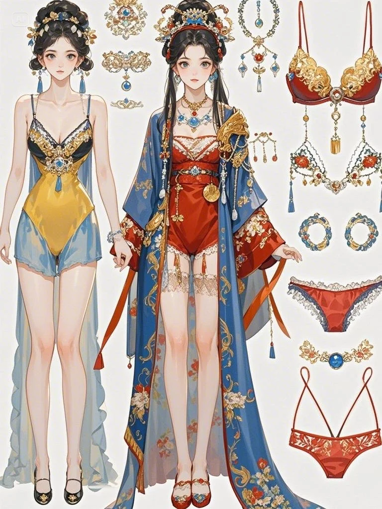 论汉服里的内衣～～～～