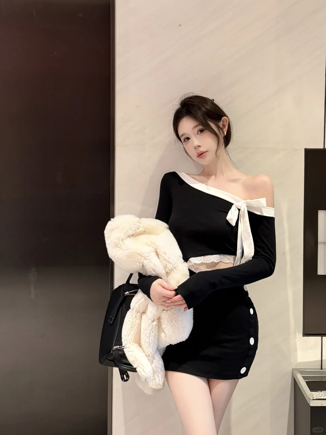 🖤纯欲辣妹的黑色诱惑👗