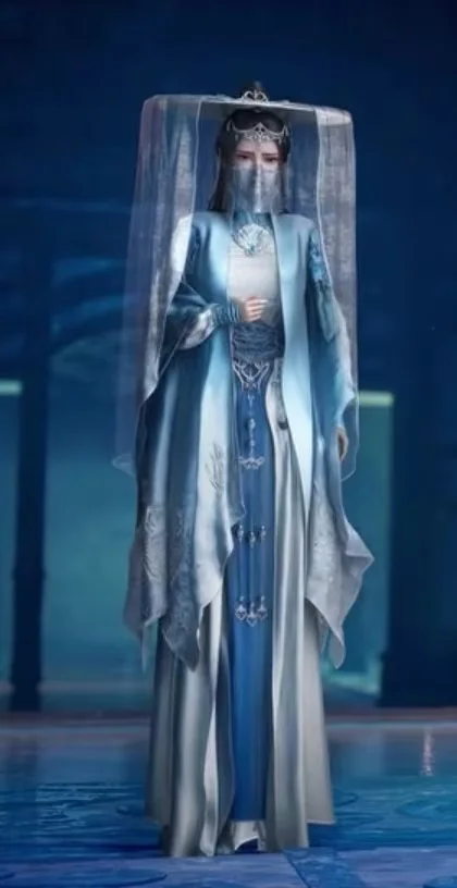 青禾高挑绰约，比例匀称；人妖，电线杆成精