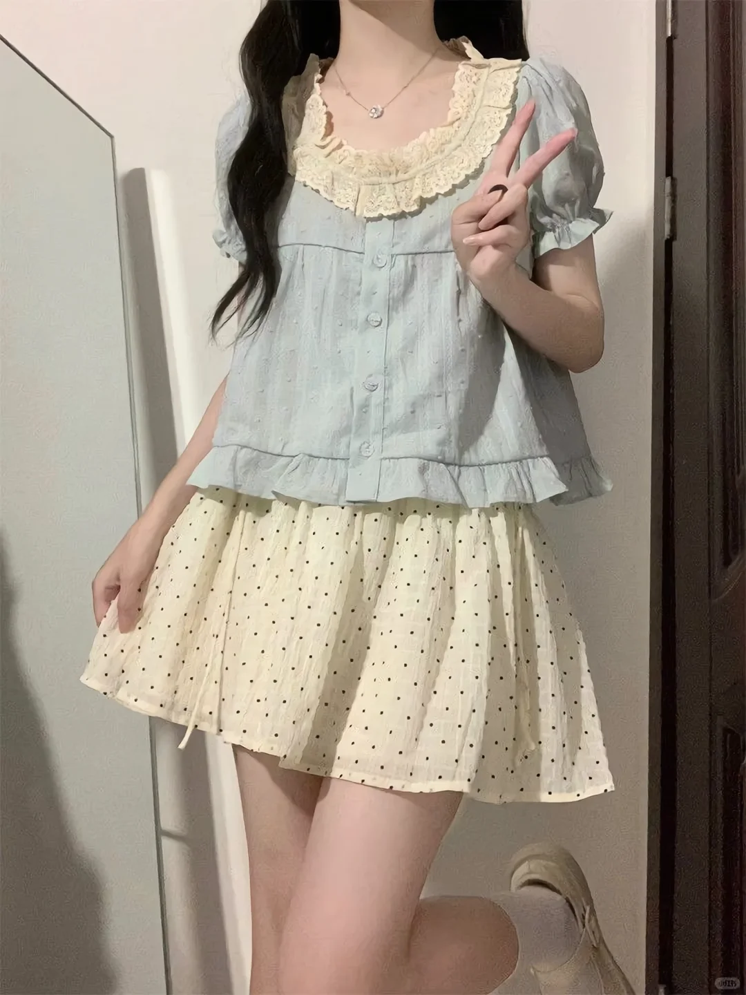 夏日甜系女友穿搭