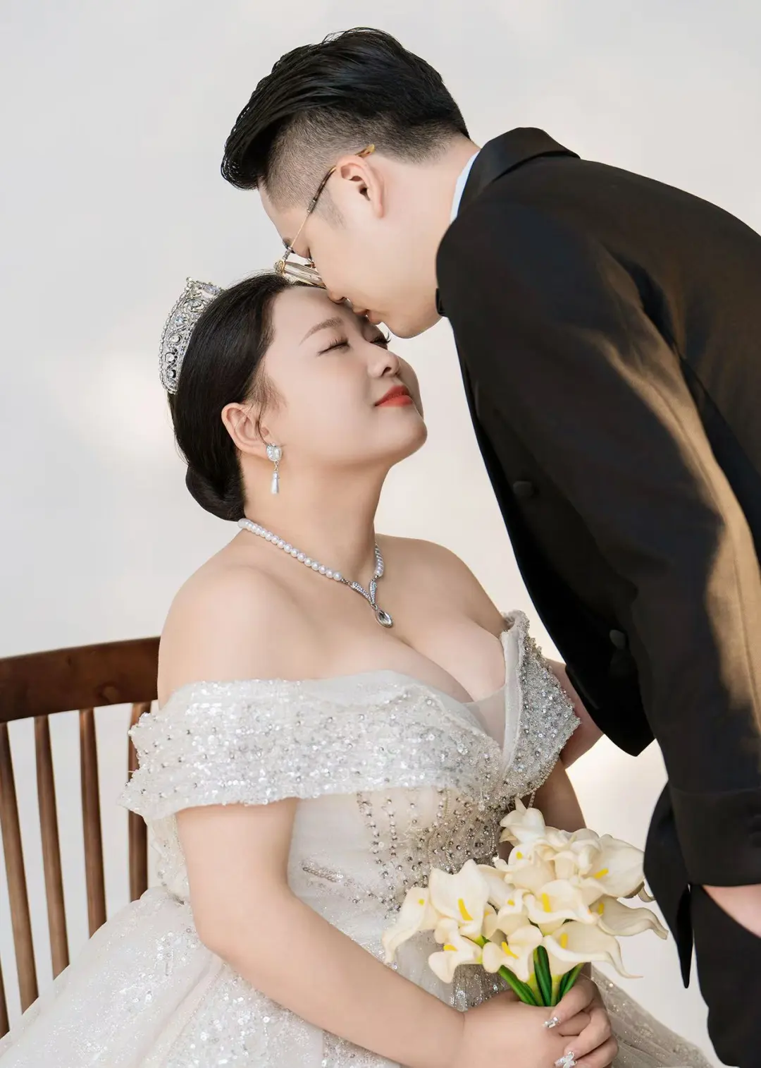 甜甜的婚纱照来啦💕