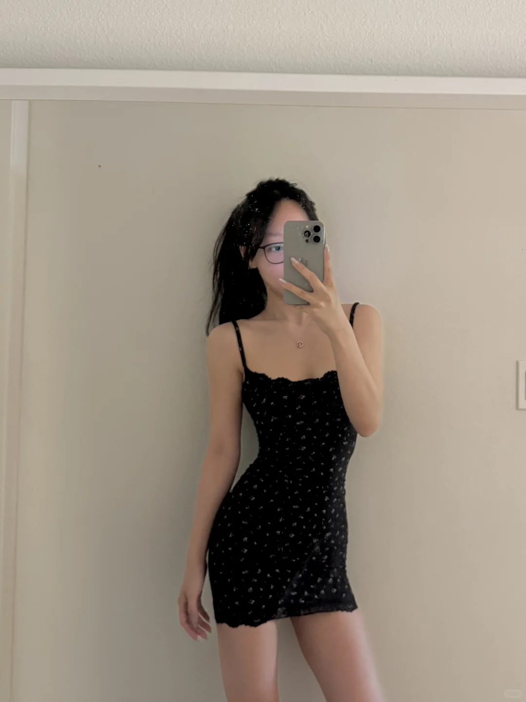 skims｜fits蕾丝系列小碎花连衣裙🖤