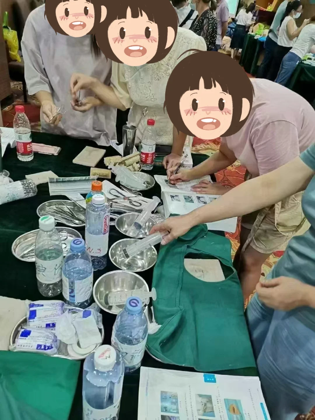 女鬼模特