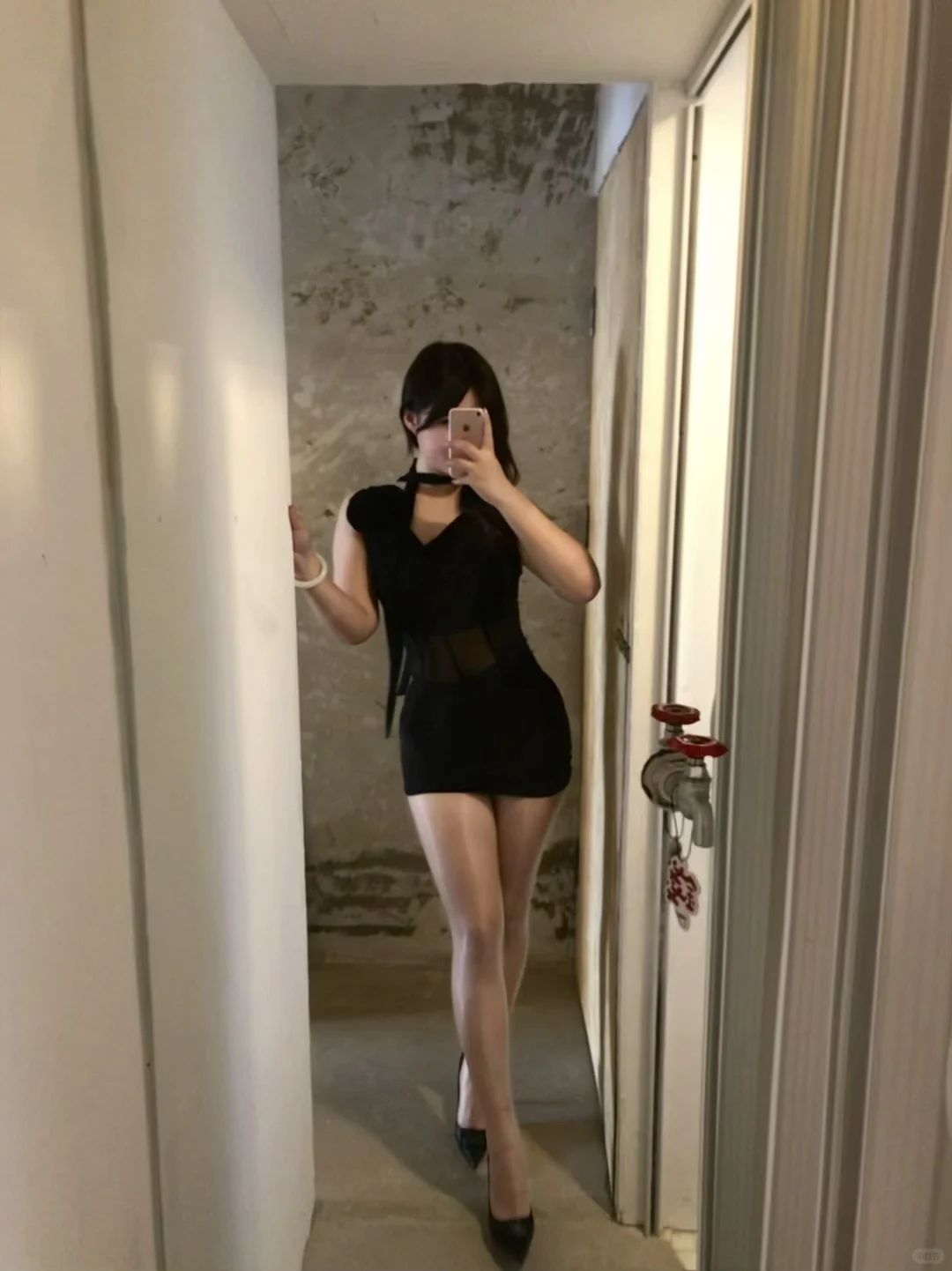 136斤 | 微胖黑色御姐穿搭