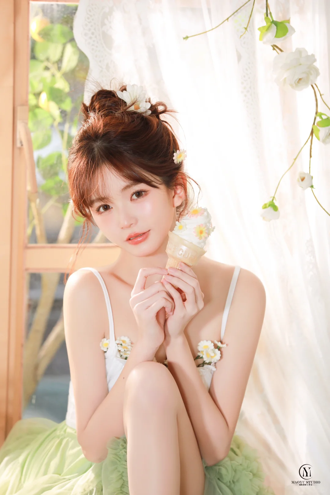 春季写真｜少女正在发芽🌱 · °。