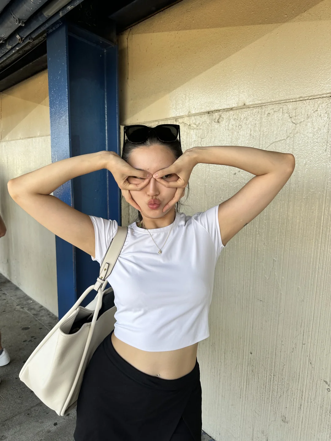 穿着Shein泳衣去2024最后一个beach day👙
