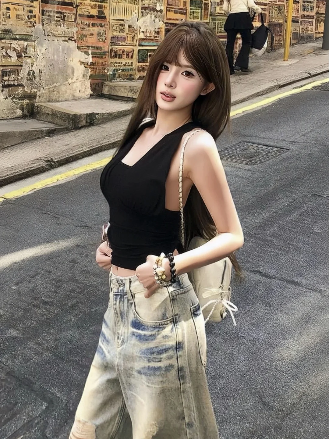 甜辣girl穿搭