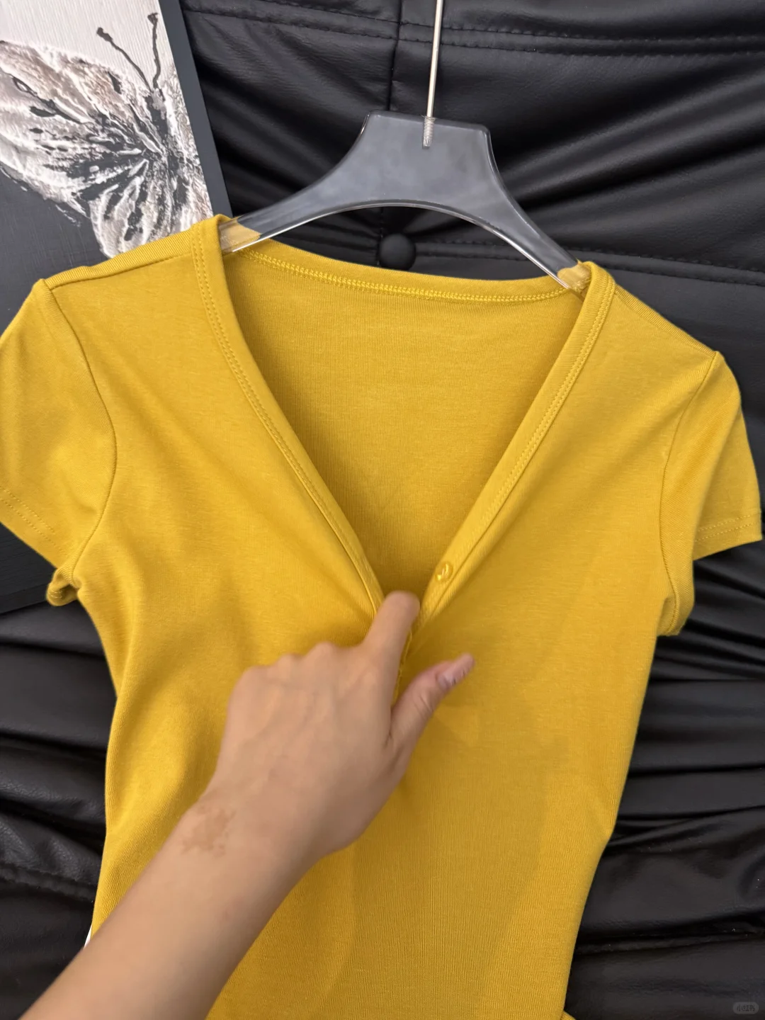 实况！服了！这小上衣颜色版型正的有点东西！！