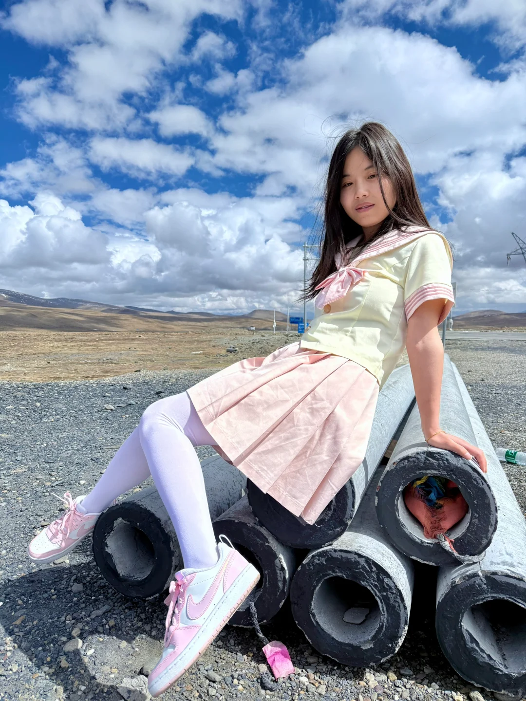 嘉措拉山下拍jk真的出片嘛？