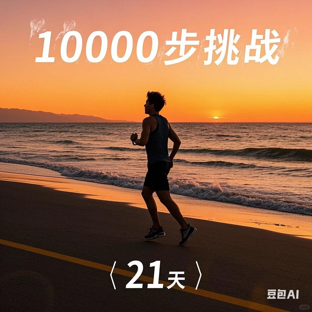 21 天挑战 10000 步！体重管理期的逆袭秘籍