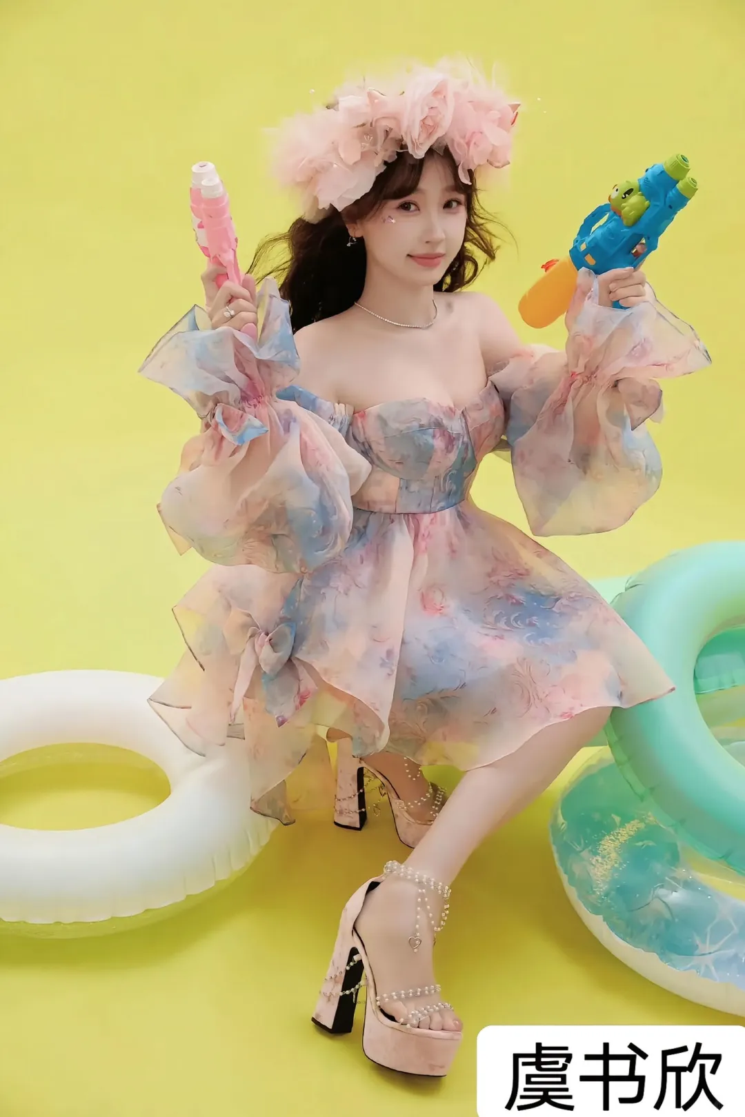 十五位女明星穿连衣裙、谁是你的小公主？