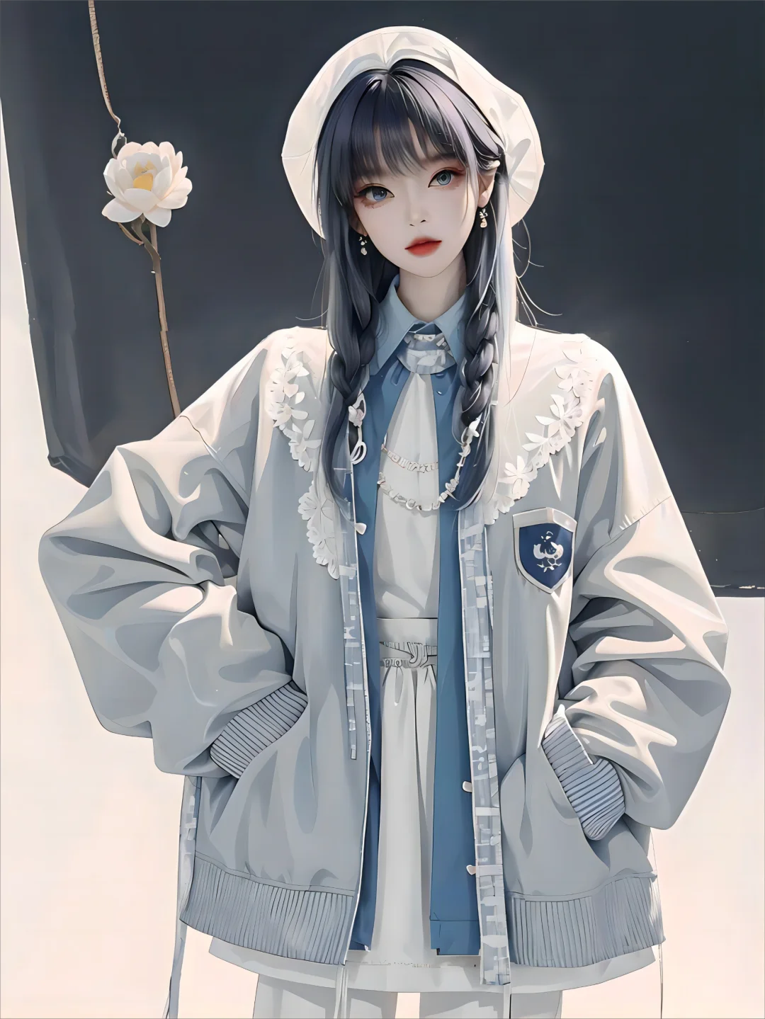 分享一组美女穿搭