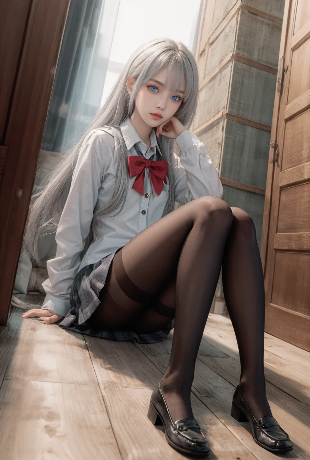 真人版二次元美少女