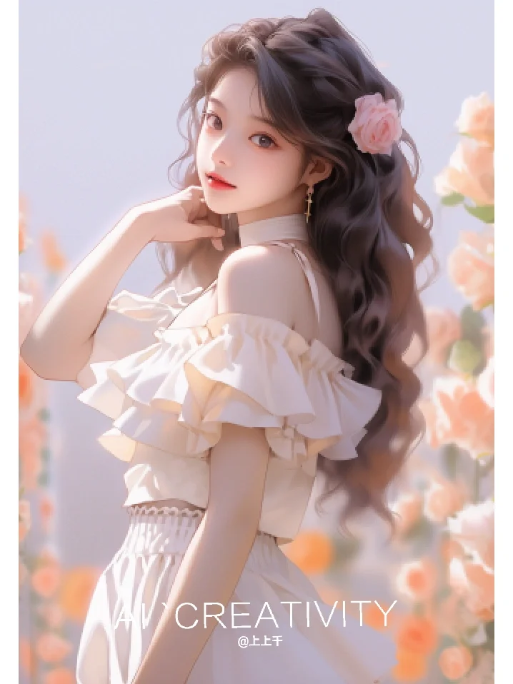 【Ai绘图】每日仙女头像｜壁纸
