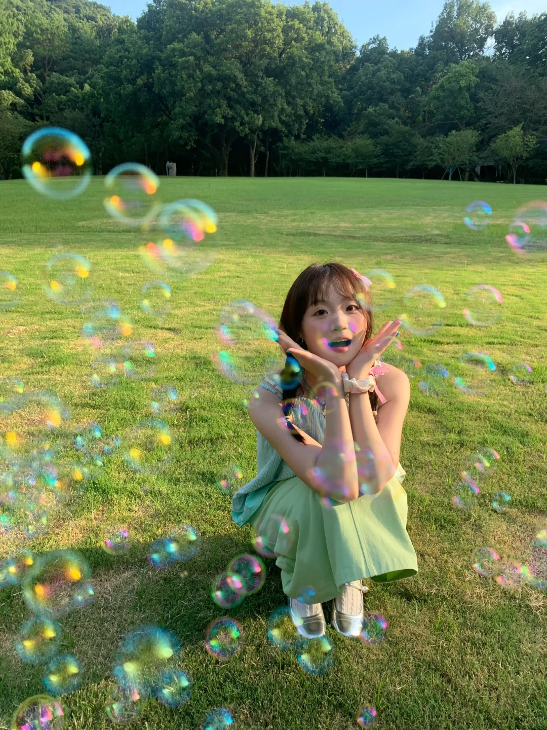 夏日公园氧气感拍照｜1️⃣5️⃣个拍照姿势