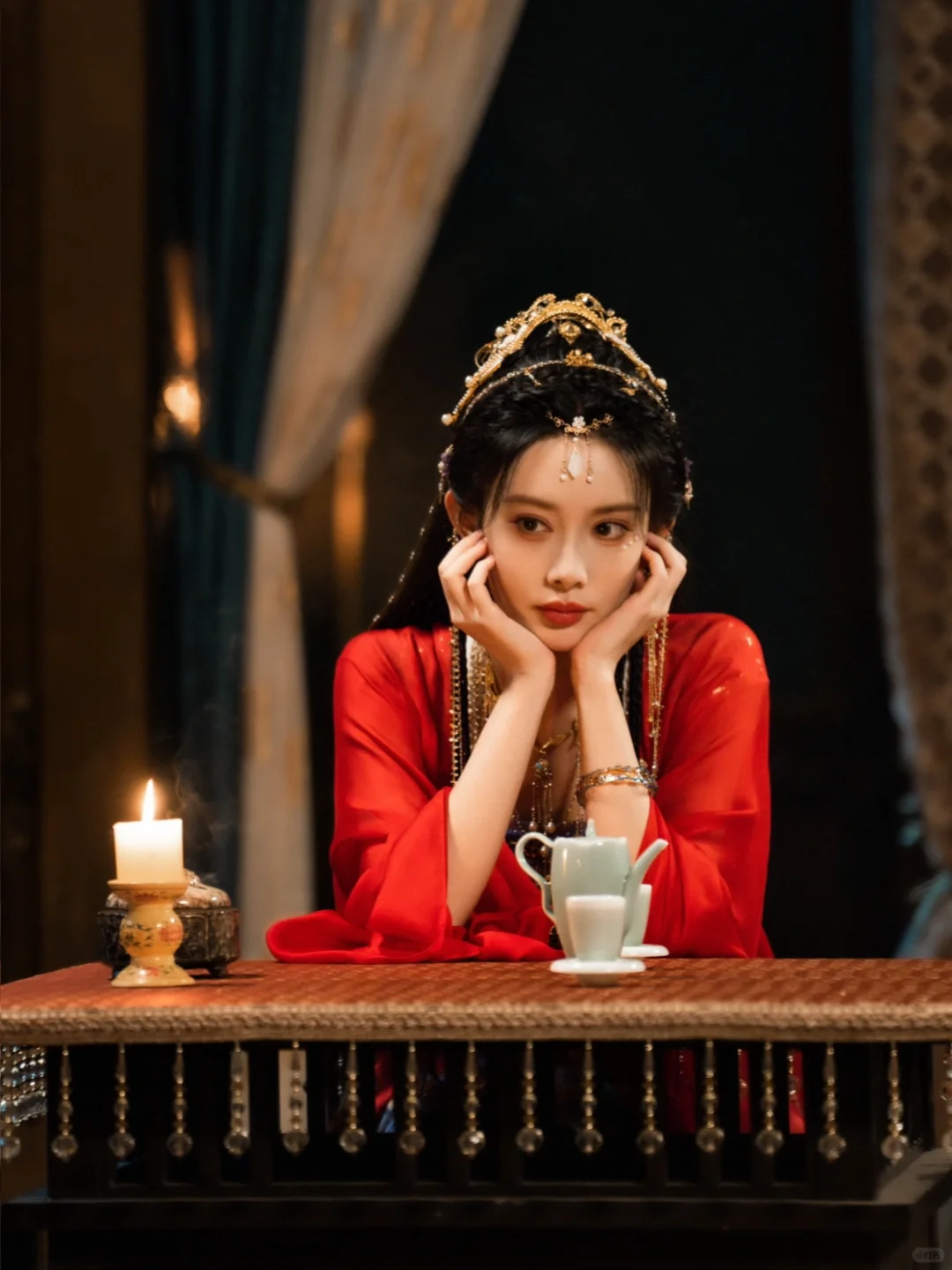 孟子义｜珠串流苏🔮从古画里走出来的美人🪭