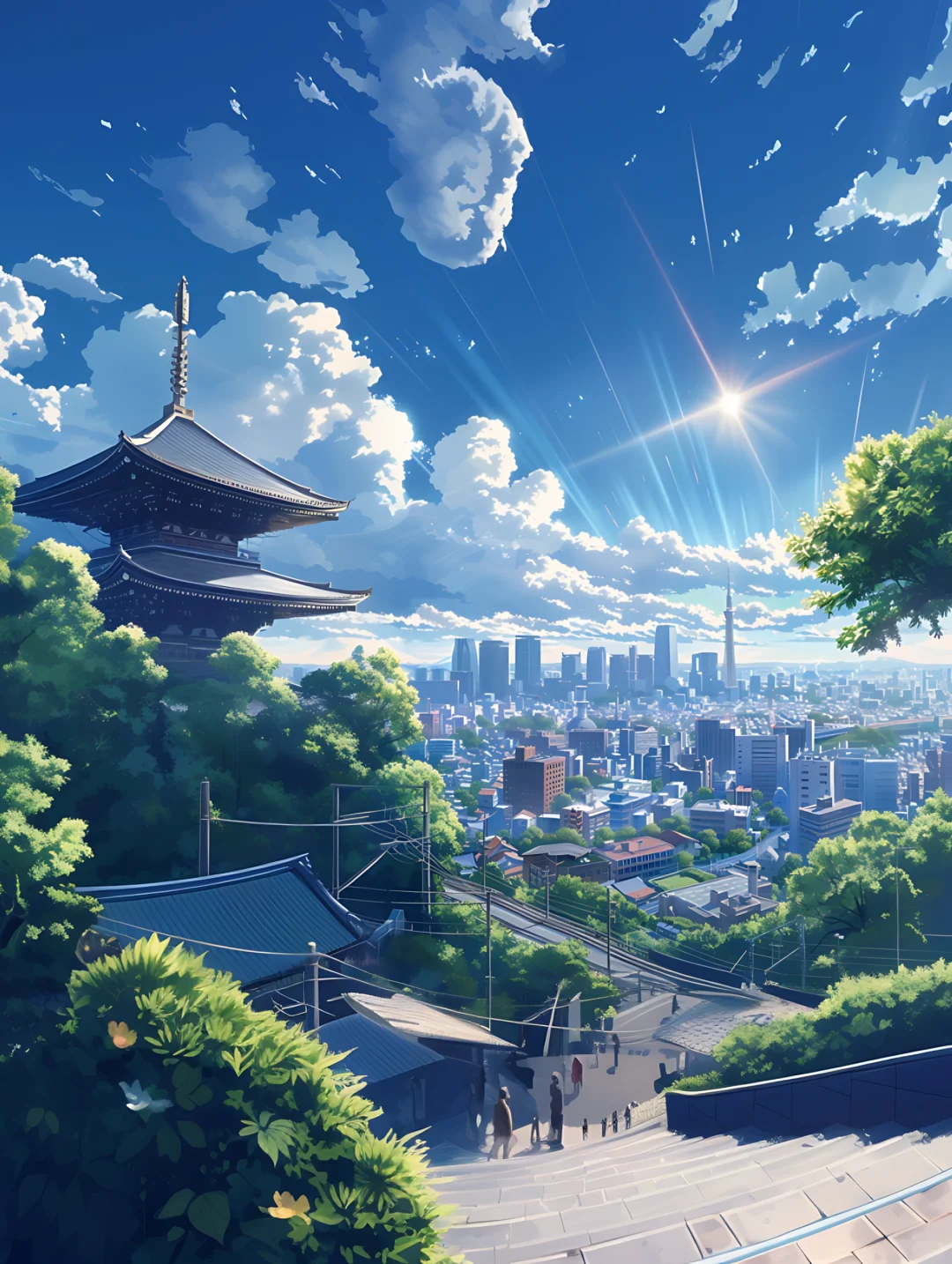小宇壁纸空间丨天气之子的夏日晴空️