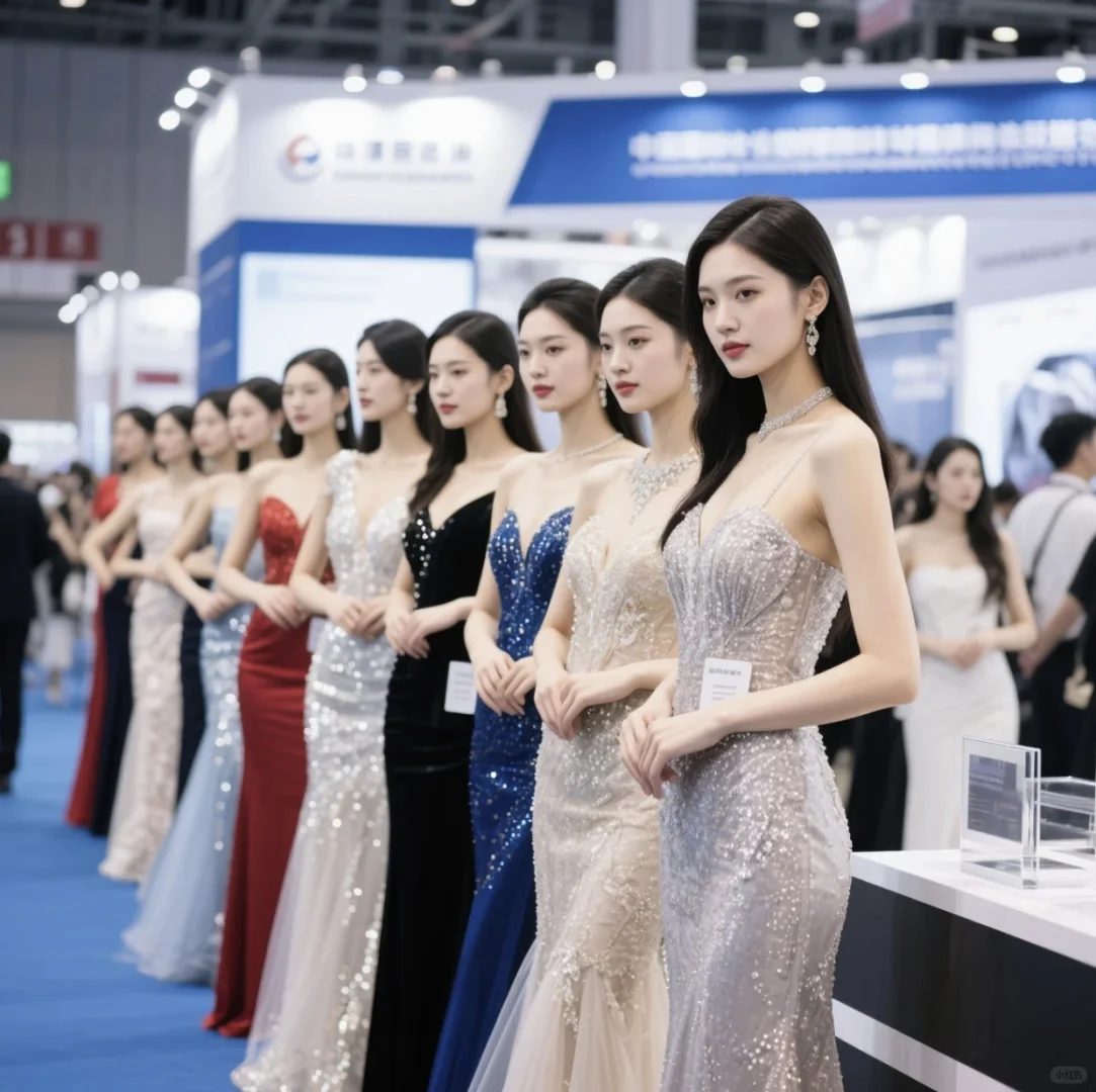 专业模特团队，为展会注入流量密码