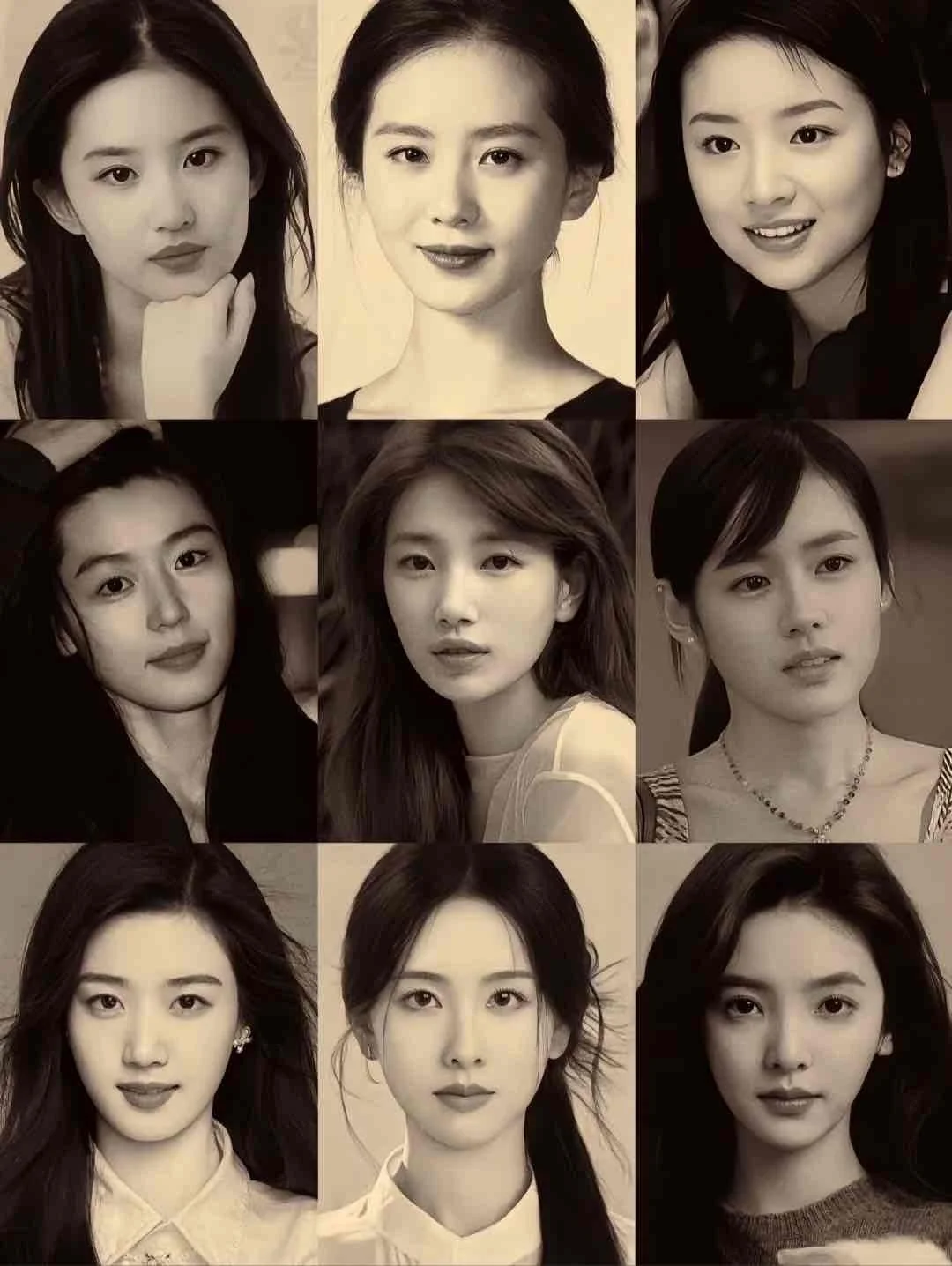 浓颜美人 VS 淡颜美人
