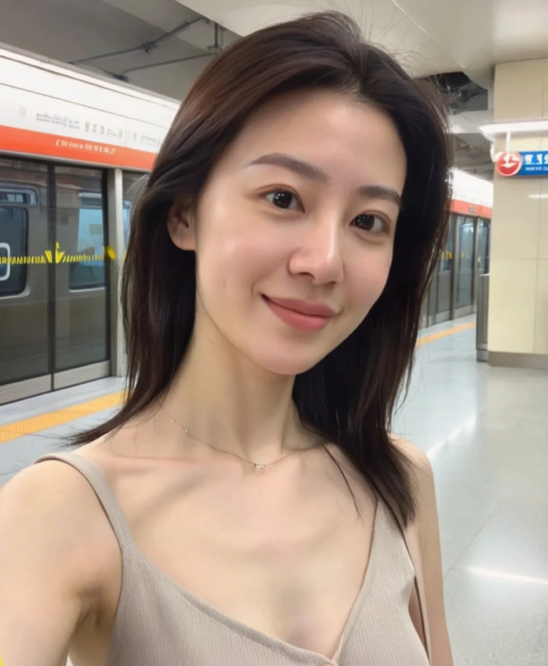 40岁阿姨素颜长这样可还行？