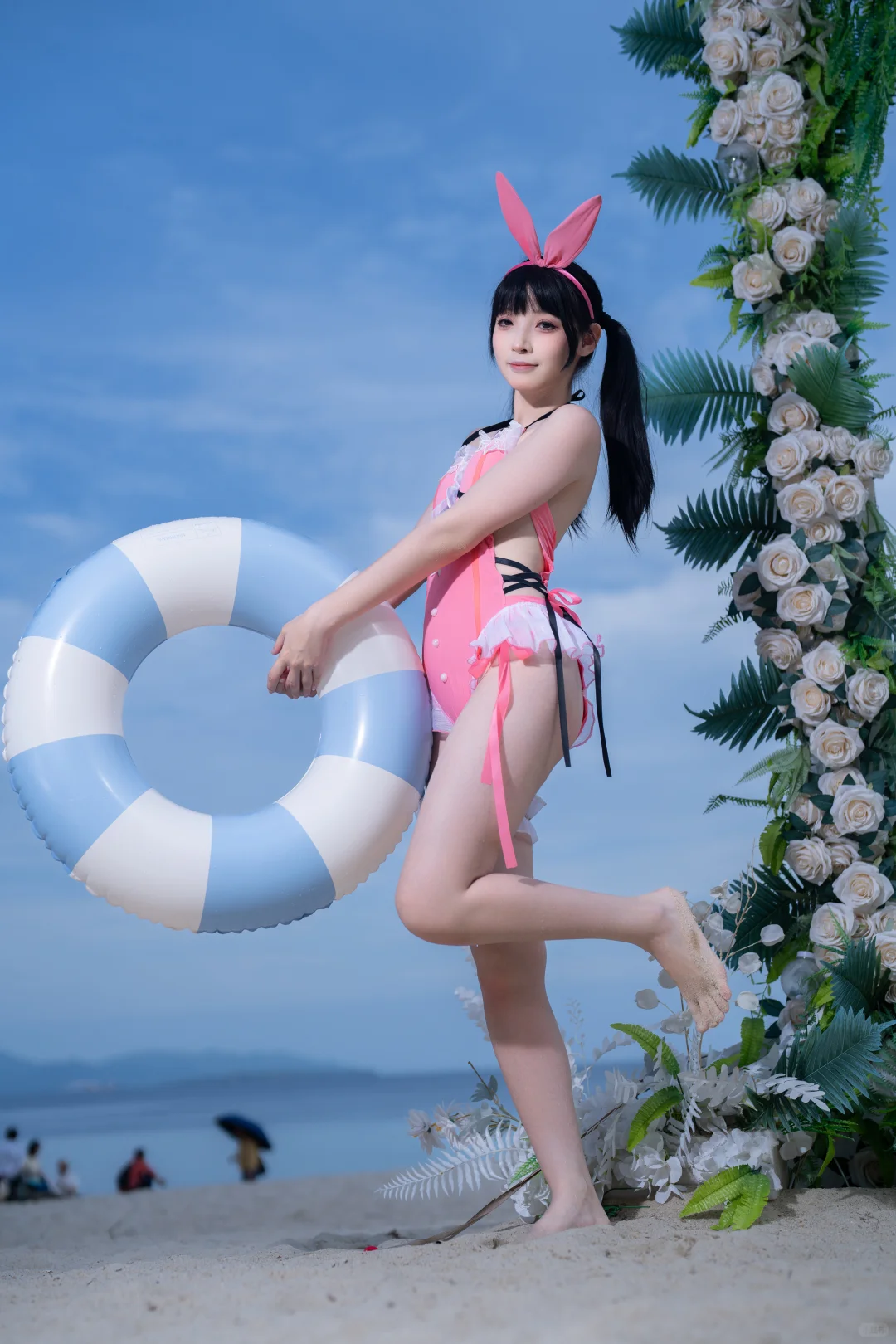 海边の夏日心动时刻｜cos沈妙泳装