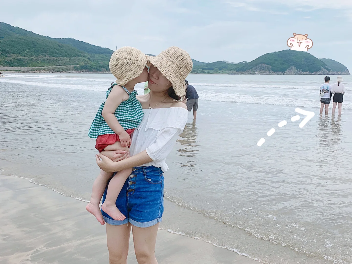 海边穿搭分享🏝️还得是红色最出片❤️