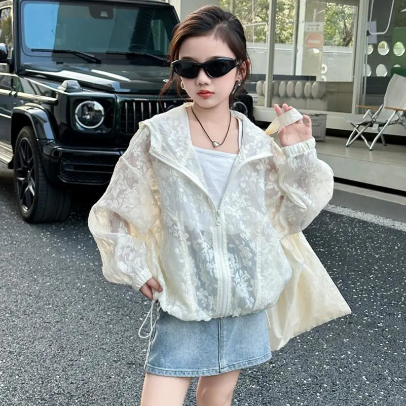 ✨2025新款女童防晒衣种草！蕾丝+轻薄=洋气满分💯