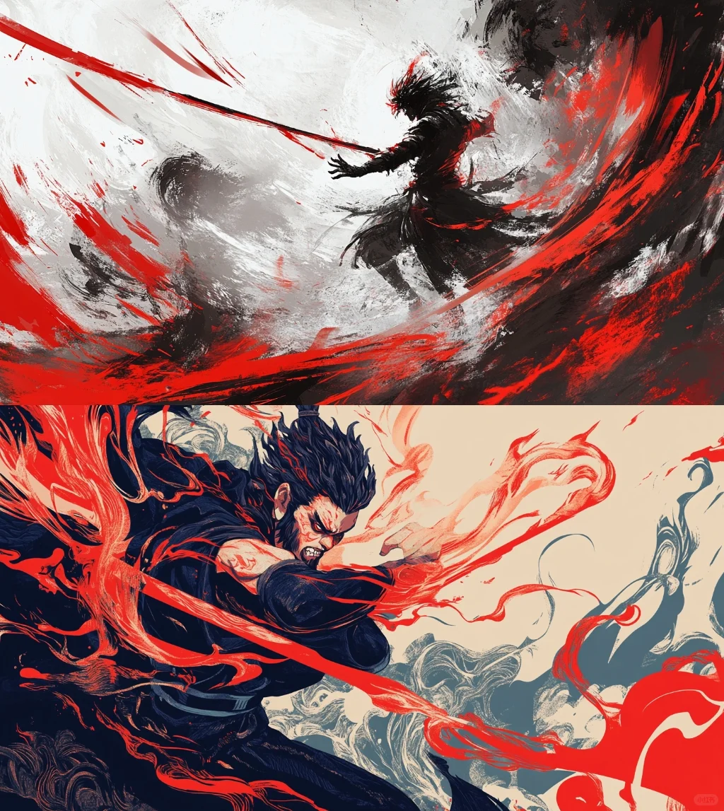 用AI做了《黑神话:悟空》国漫热血版