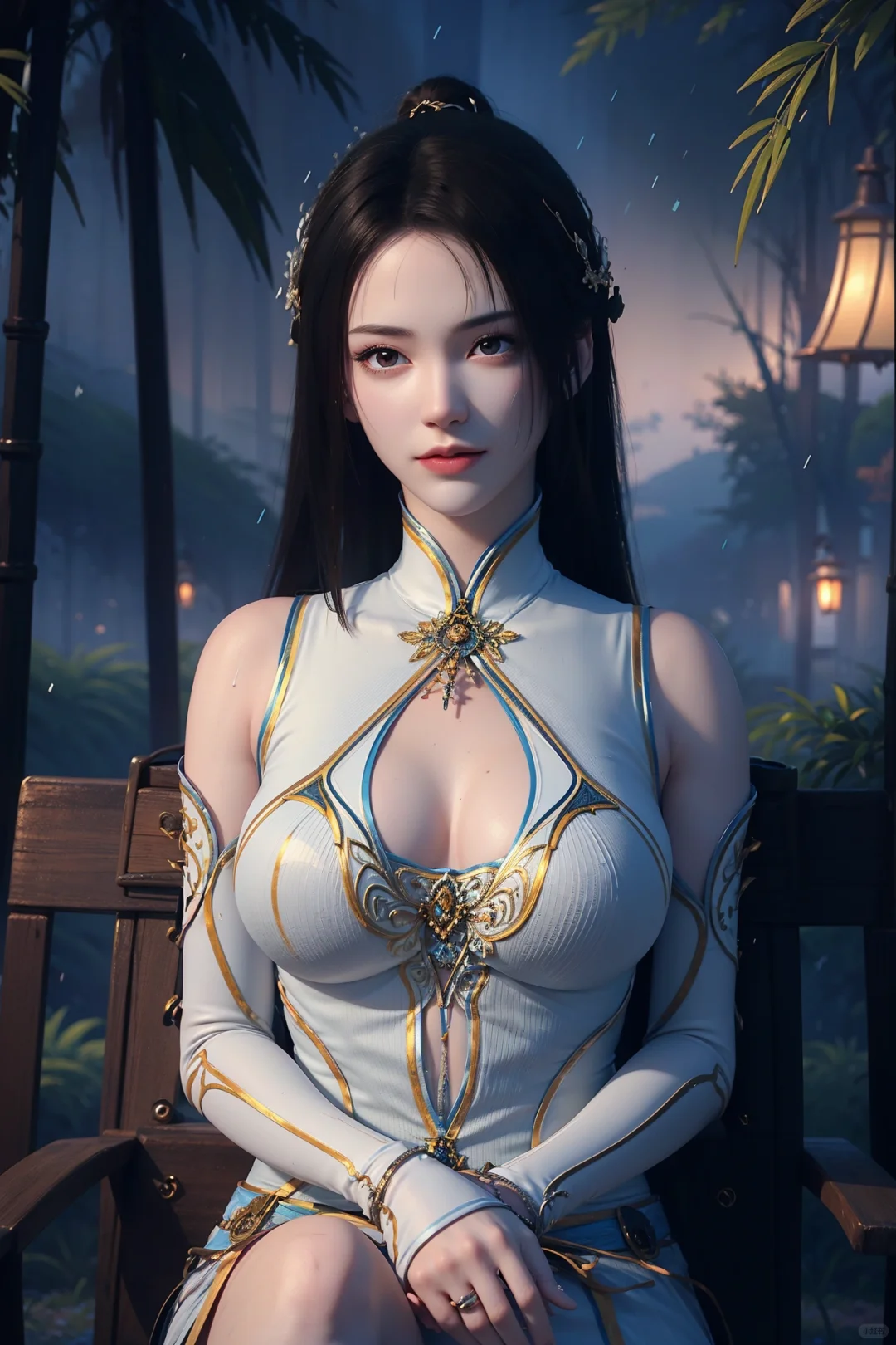 斗破苍穹 纳兰嫣然 听雨
