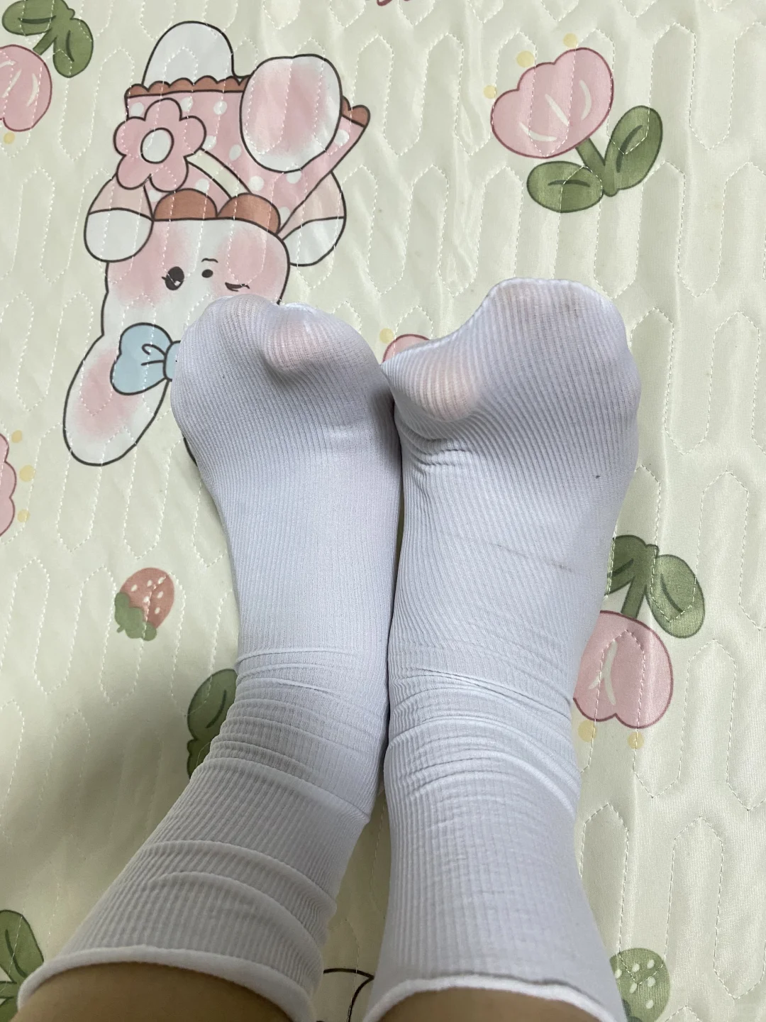冰冰袜穿起来好舒服呀就是不容易洗