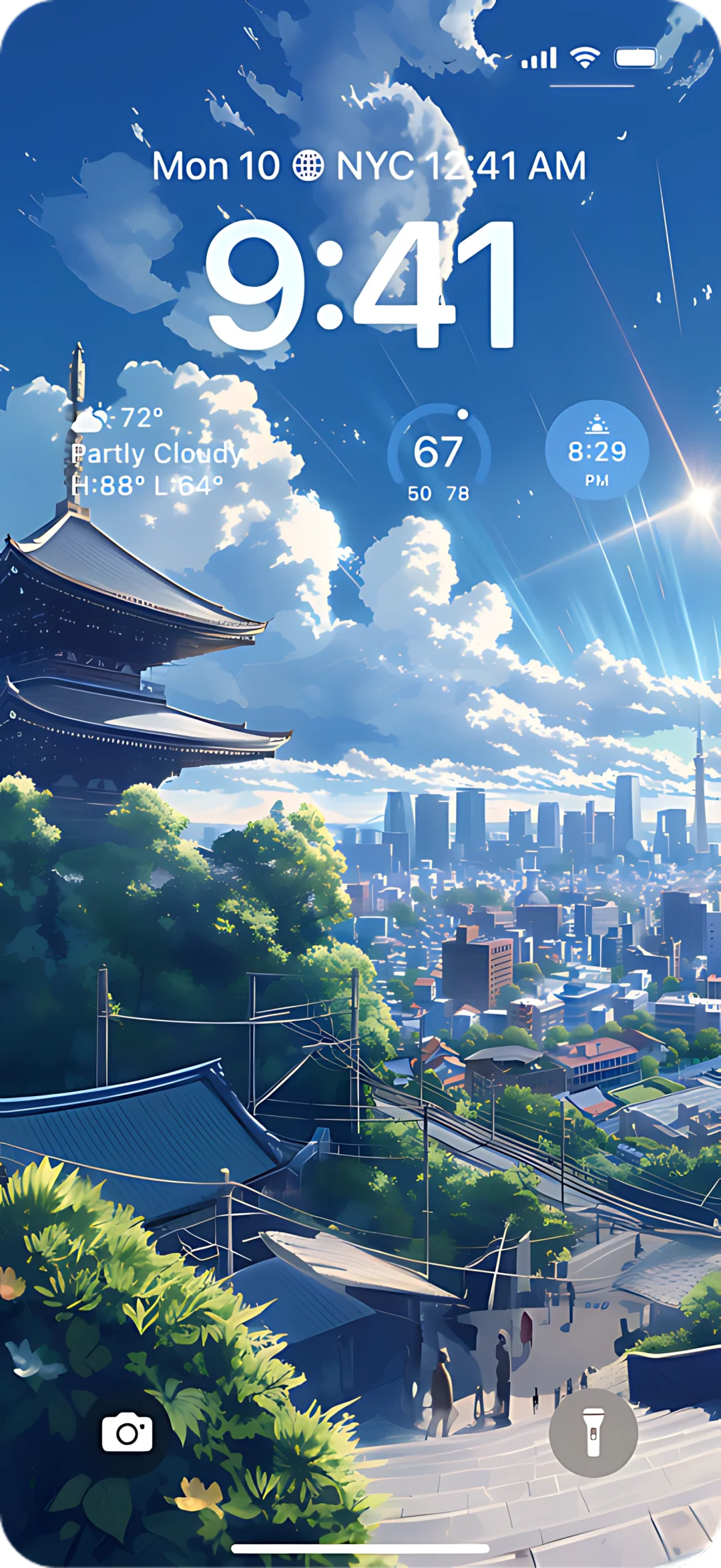 小宇壁纸空间丨天气之子的夏日晴空️