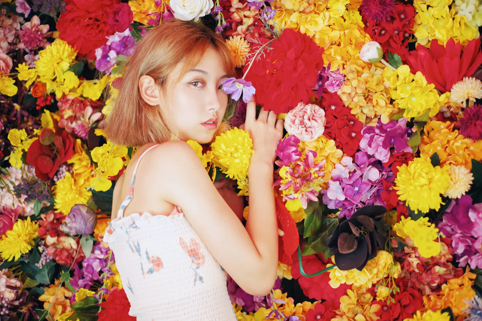 【春日少女繁花写真｜教科书级春日氛围感