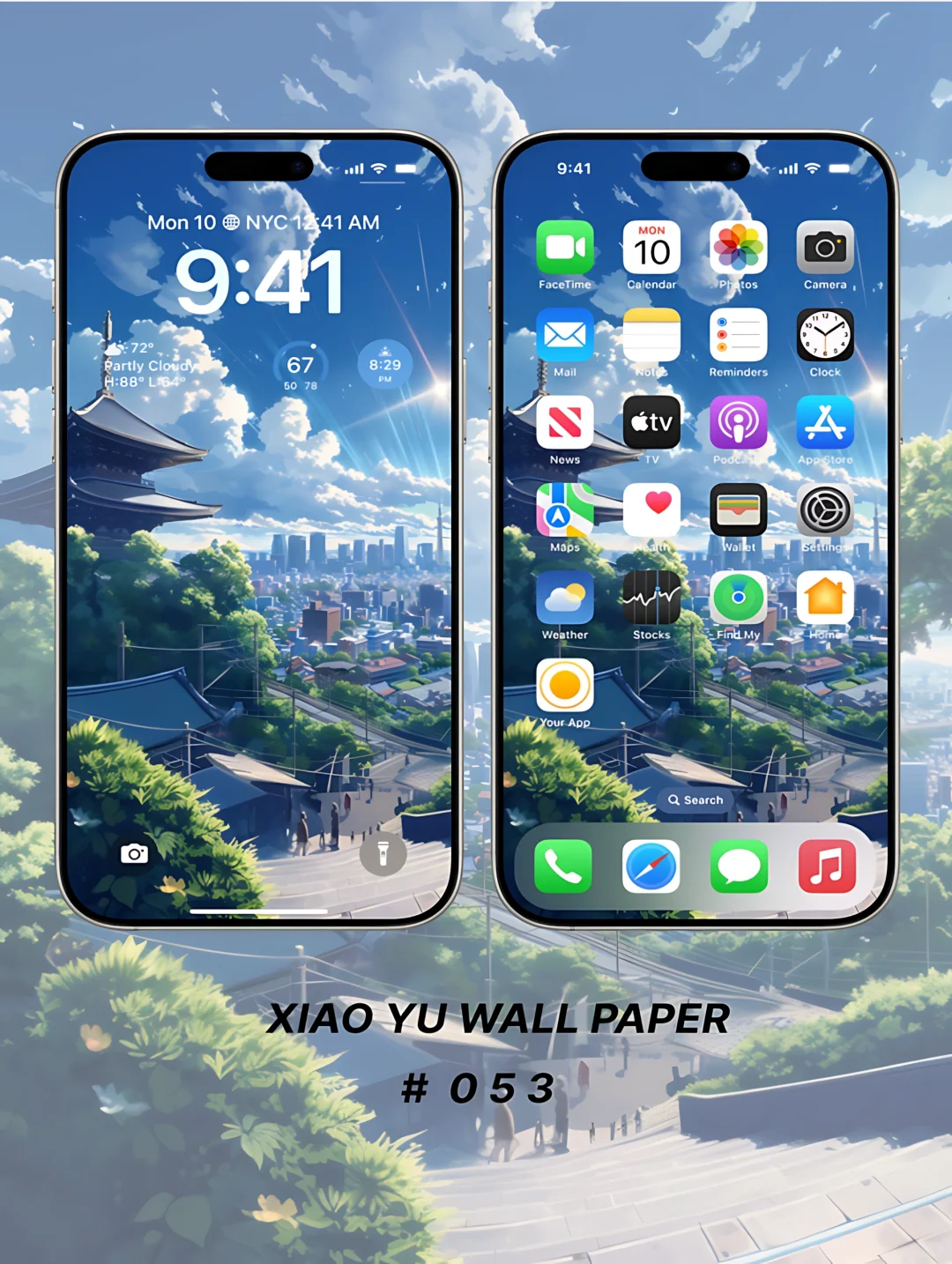 小宇壁纸空间丨天气之子的夏日晴空️