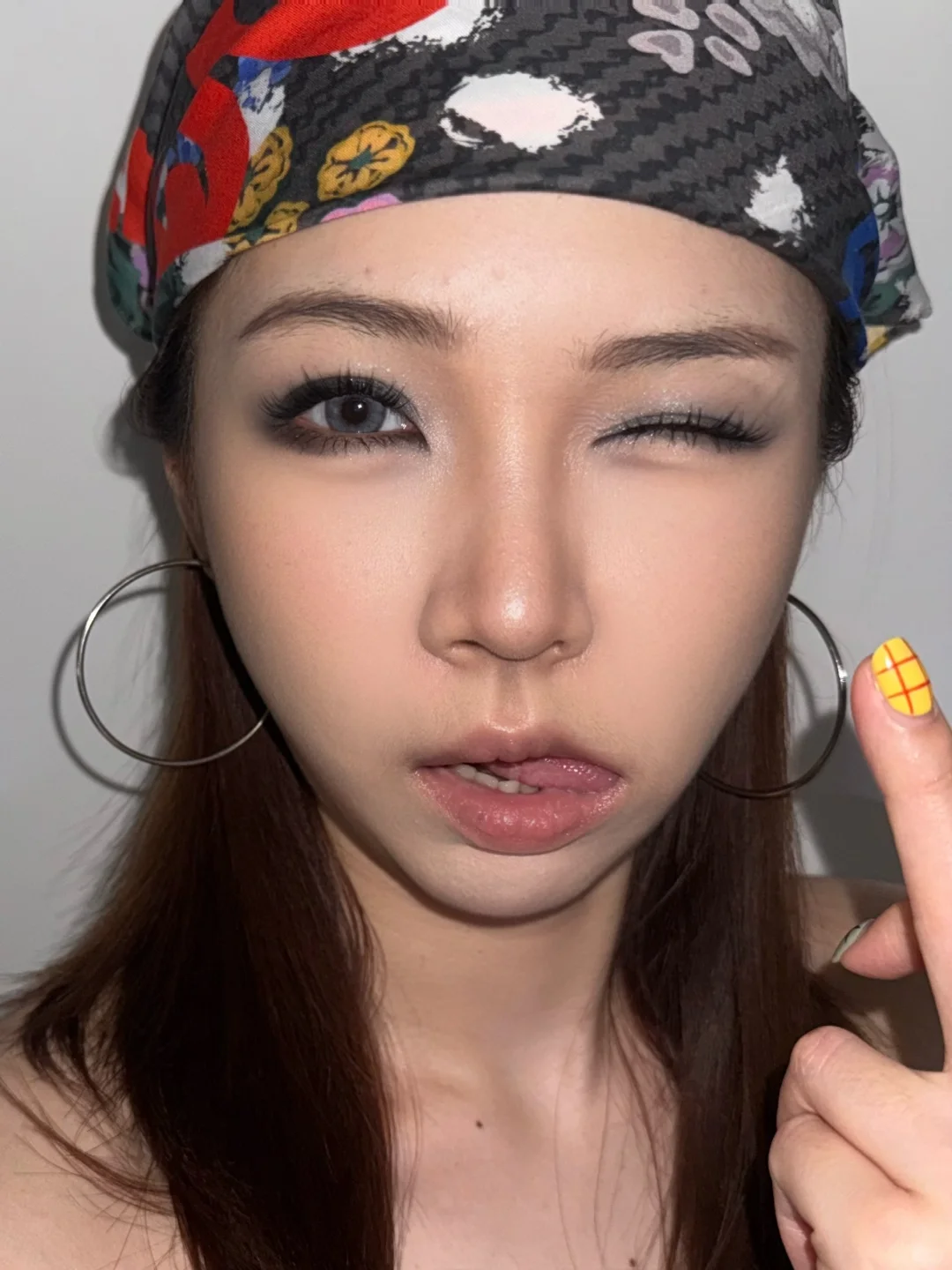 涩谷辣妹➕湿发