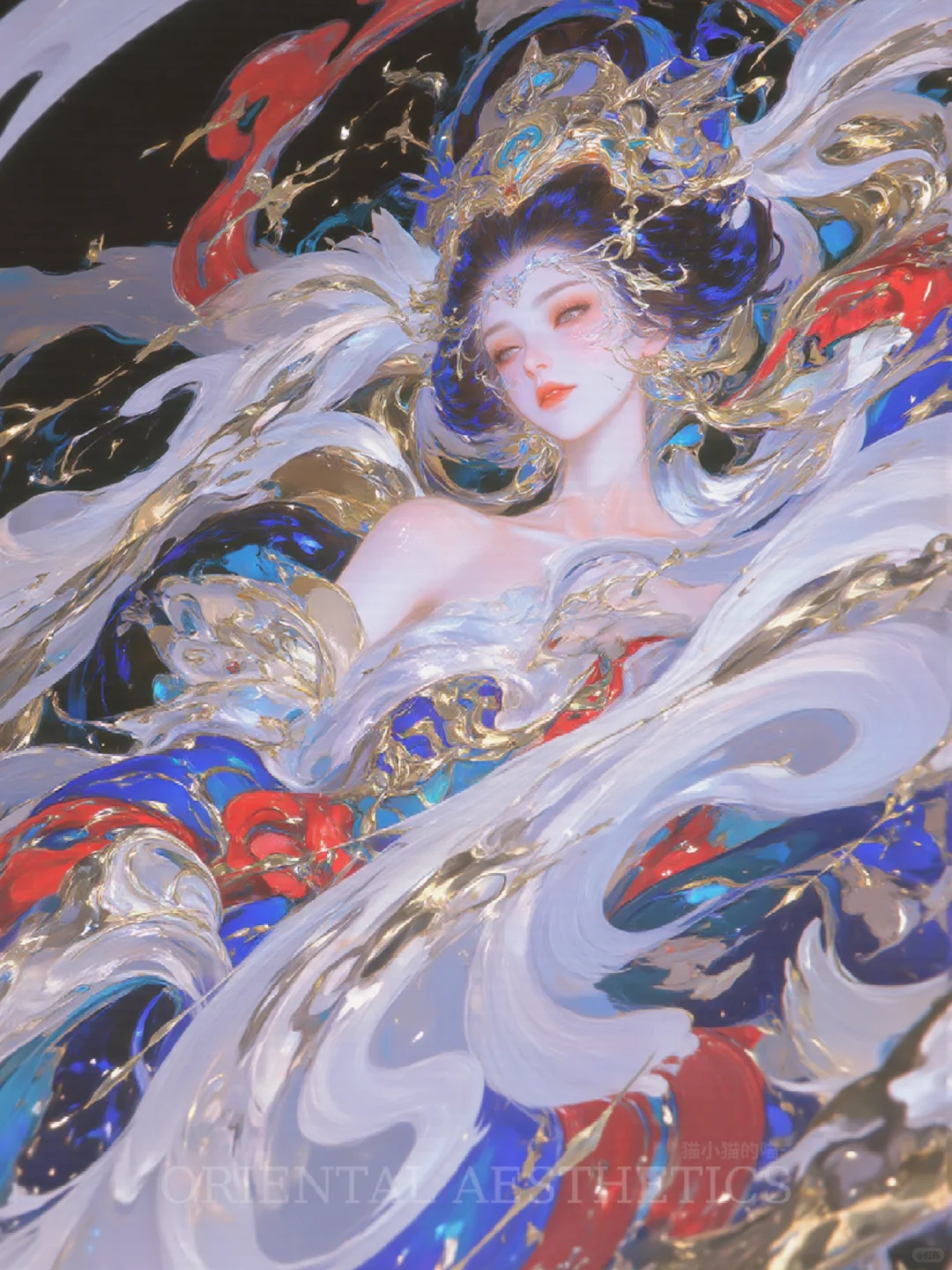 羽影仙姿，演绎东方国色芳华之美