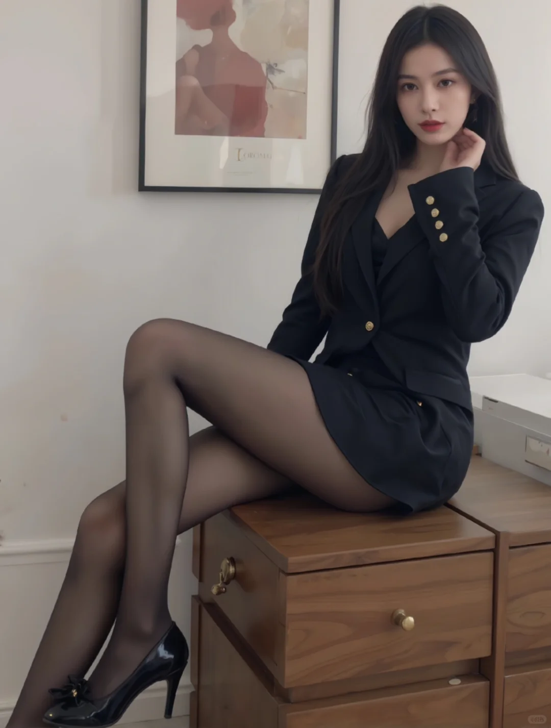 女大 模特 配合度高 🉑️大齿度 蹲摄影师