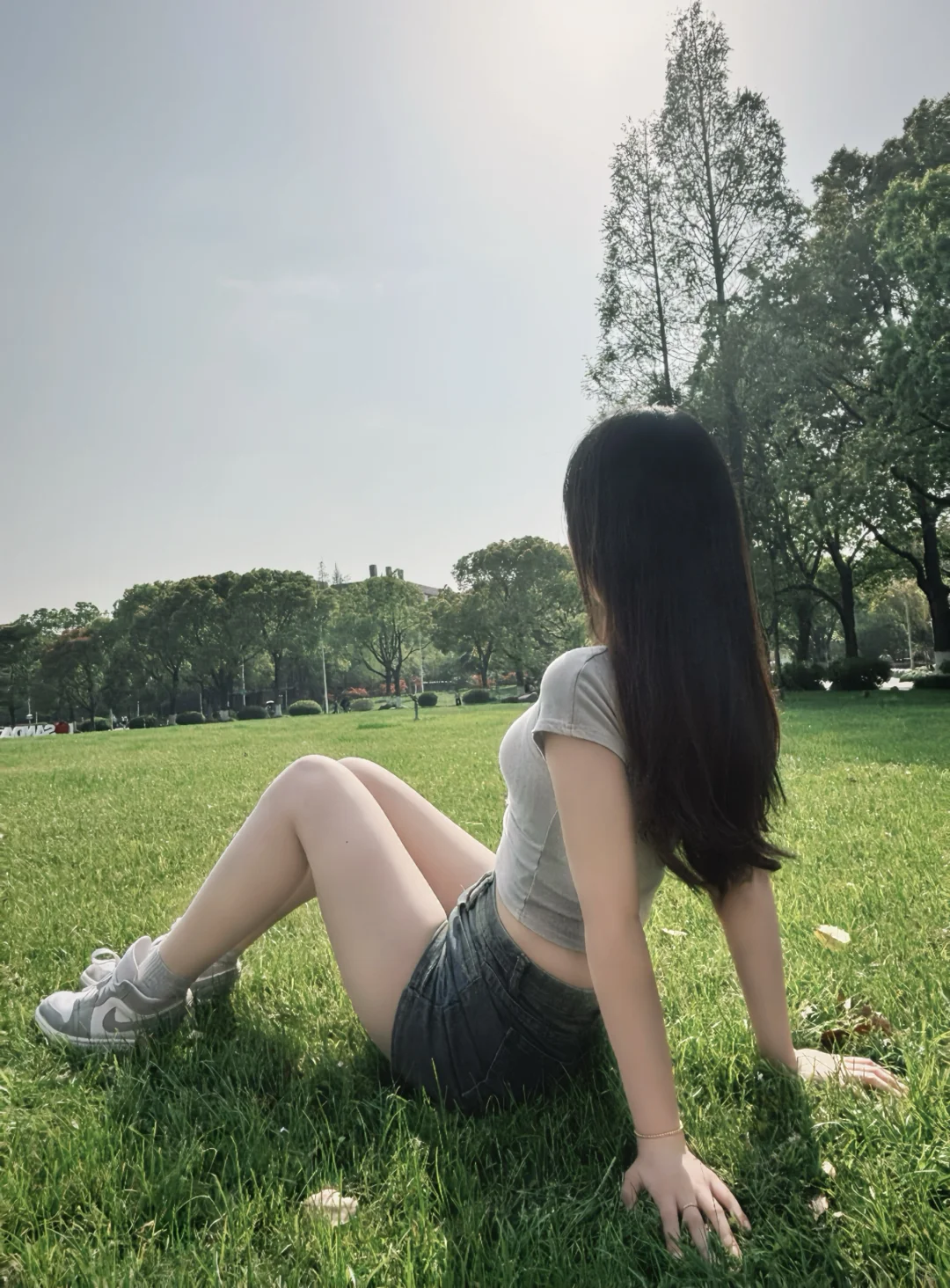 在学校拍到了人生照片！