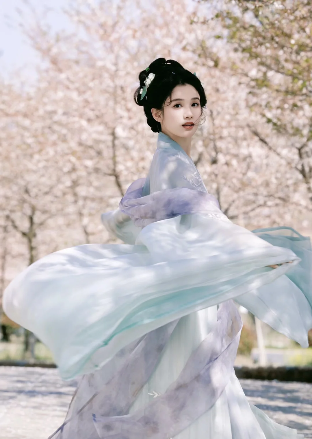 古装美人，张婧仪古装太好看了