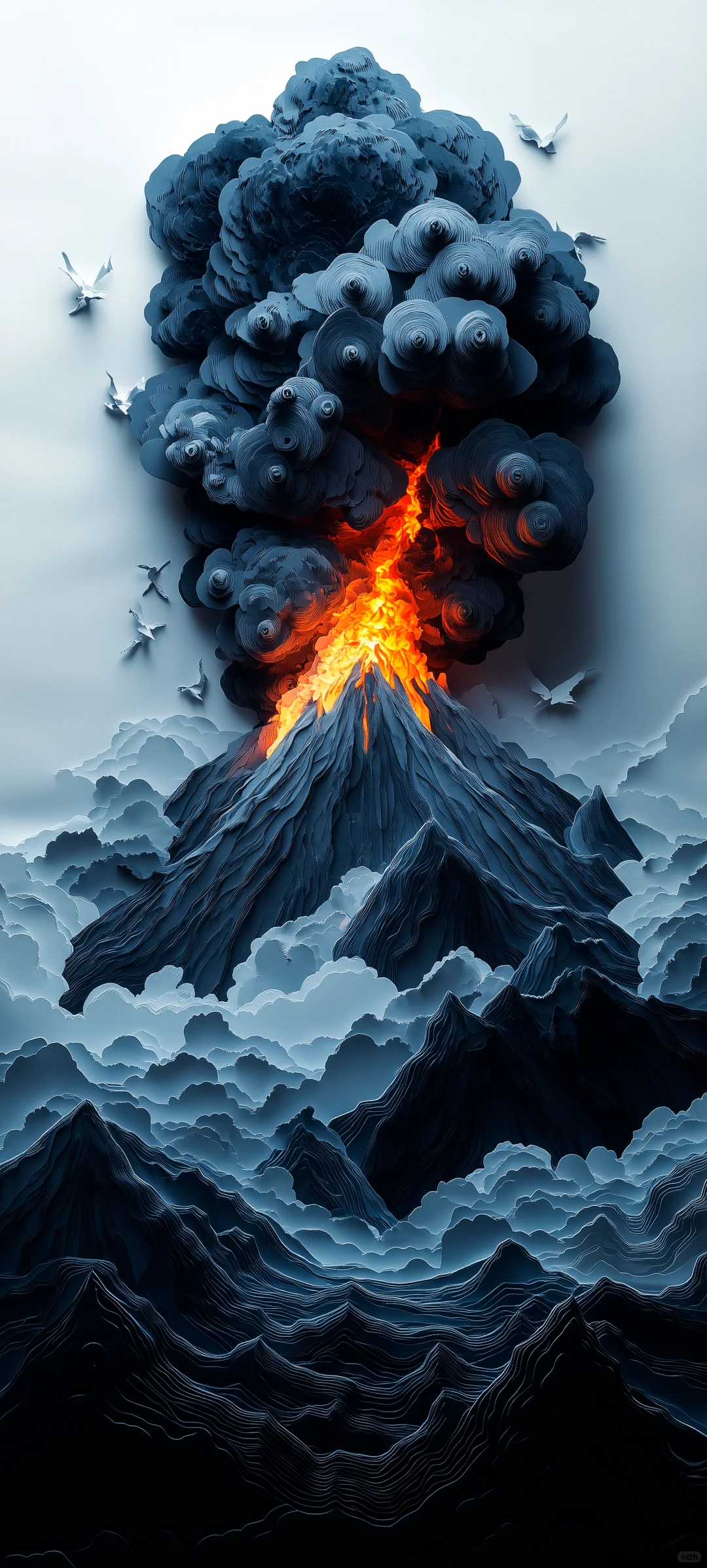 火山爆发🌋 我是太喜欢了~