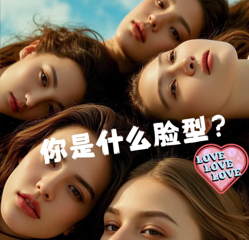脸型大齐全，你是最美的那一个。