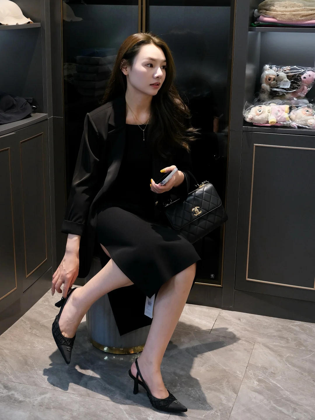 那个很会穿的美女老板