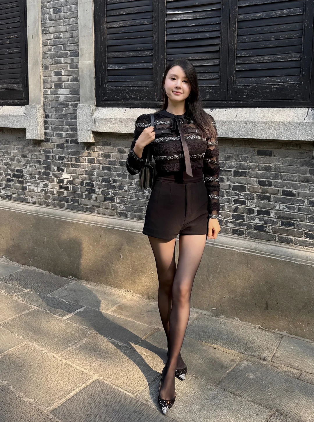 昨日母亲节plog｜姐姐风穿搭