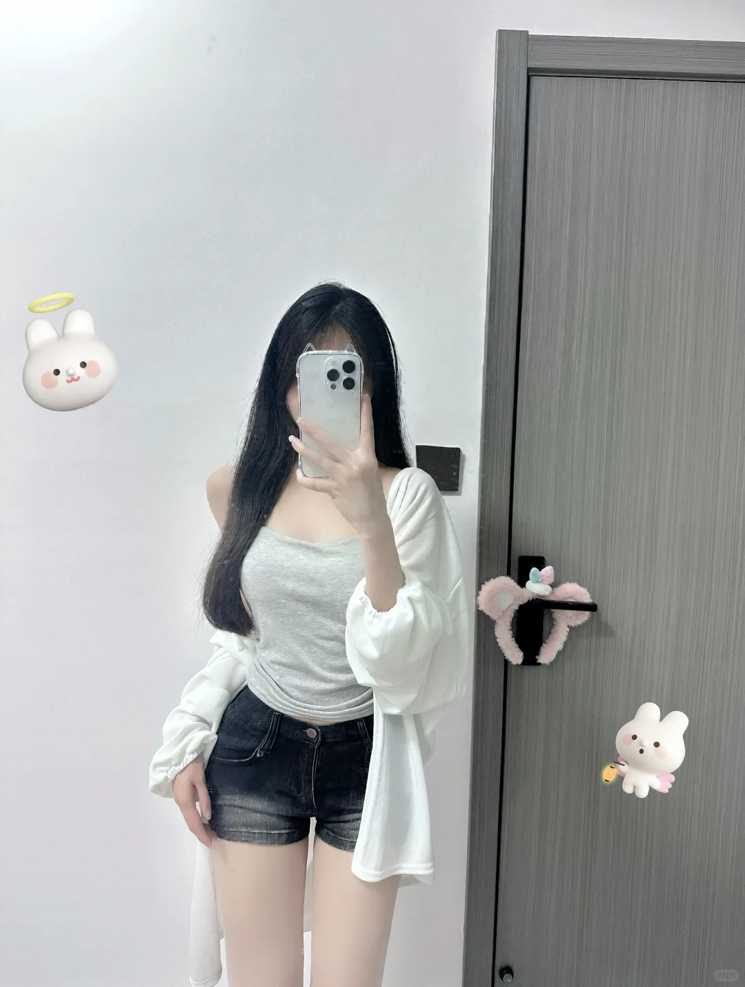 155 甜妹这样穿好好看吖～