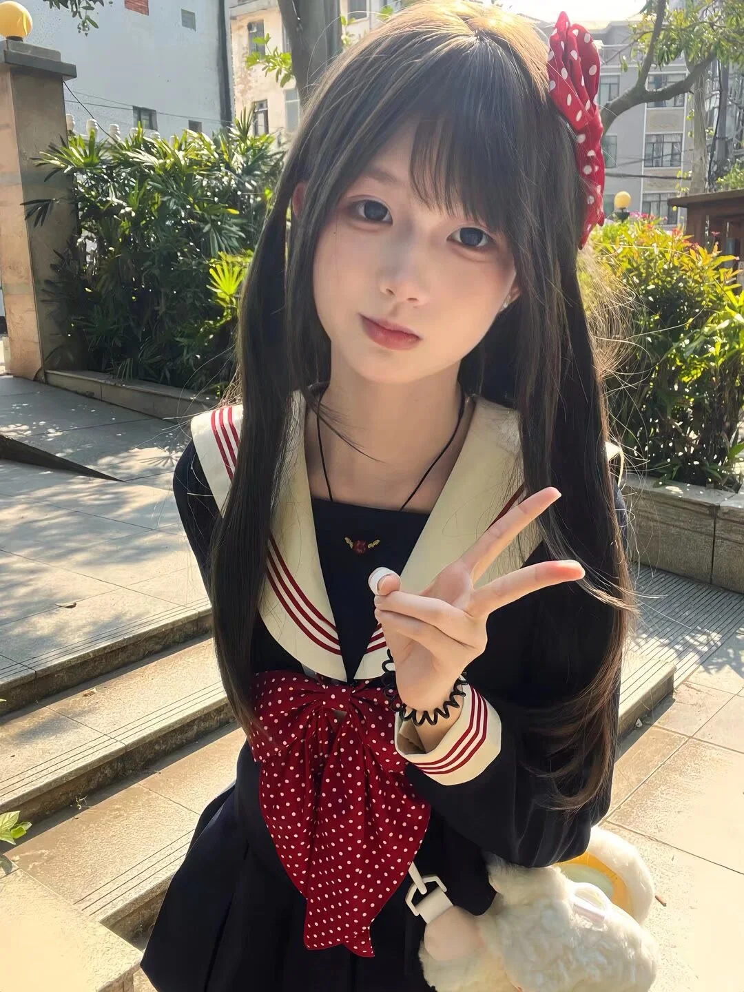 天气好的话 我会穿jk来见你