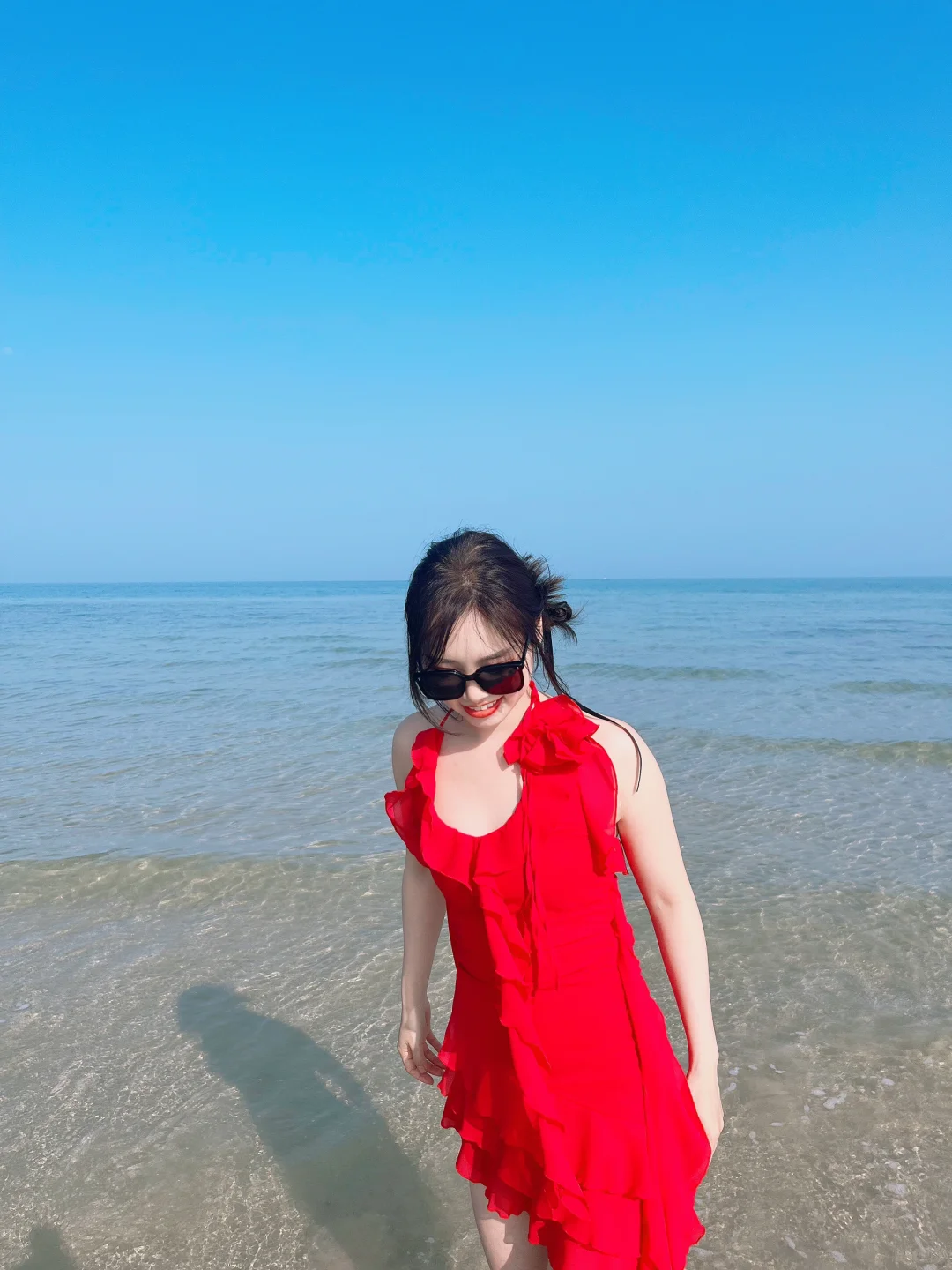海边拍照姿势🌊👗