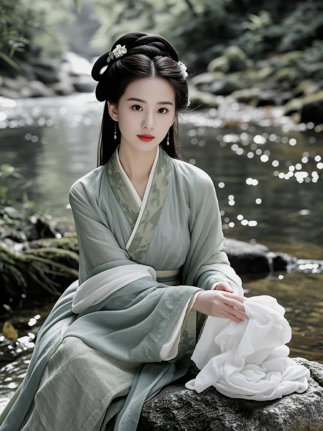 西施浣纱