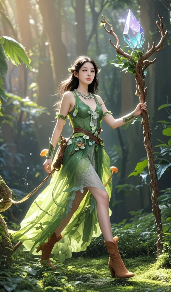 吸吸户外森系精灵公主的萝卜~