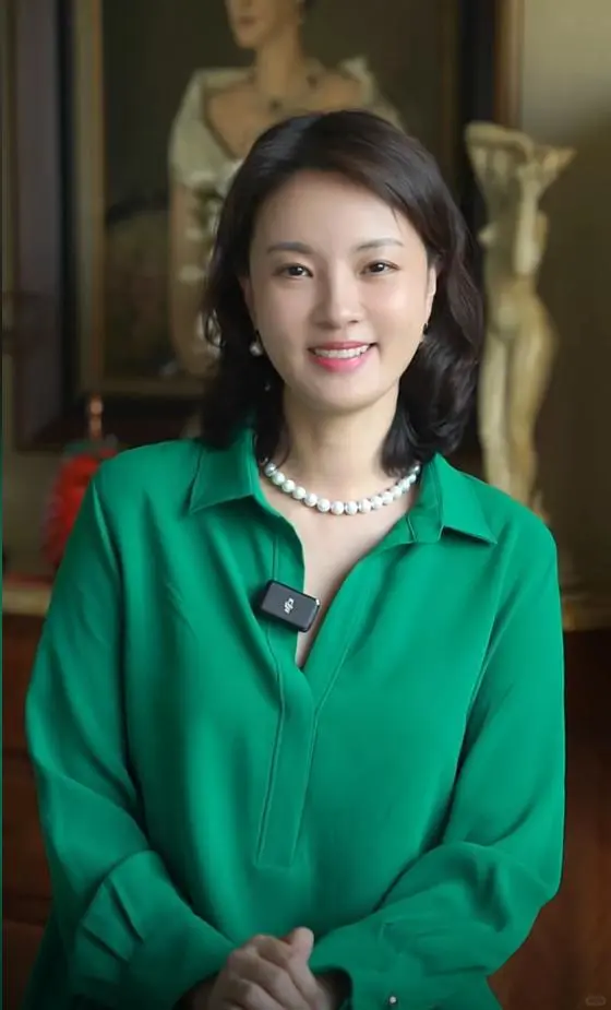 央视主持人刘芳菲，中国名女人妆容